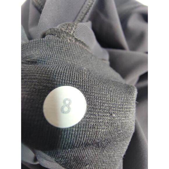 Lululemon Leggings Womens 8 Braid Side Mesh Lasercut High Rise Gray - Picture 5 of 8